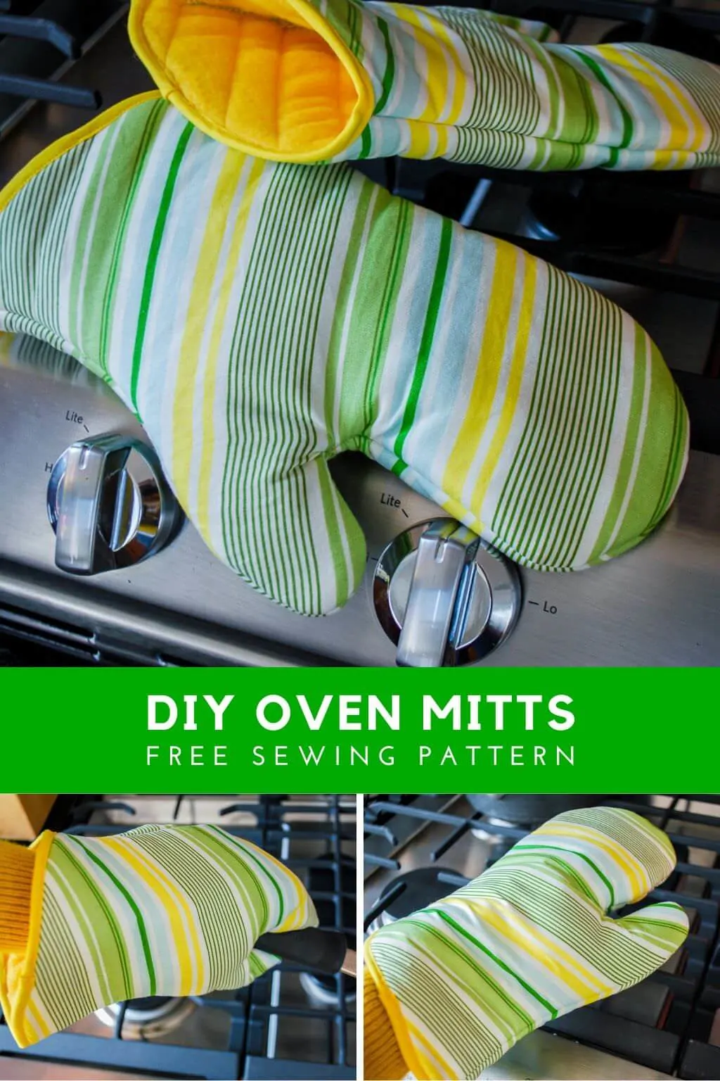 DIY Glove, How to Make Oven Mitt Easy Tutorial