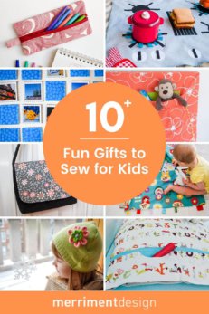 10+ fun DIY Christmas gifts to sew for kids - Merriment Design