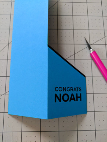 Graduation gift card holder bookmark - DIY free printable template ...