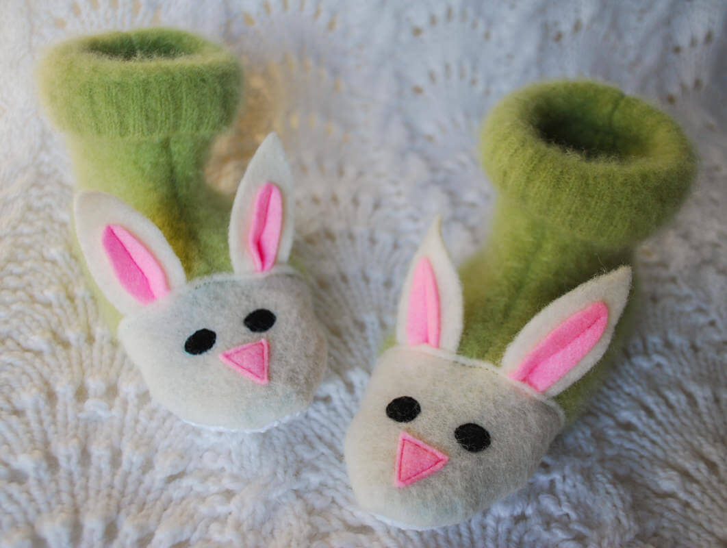 kids bunny slippers