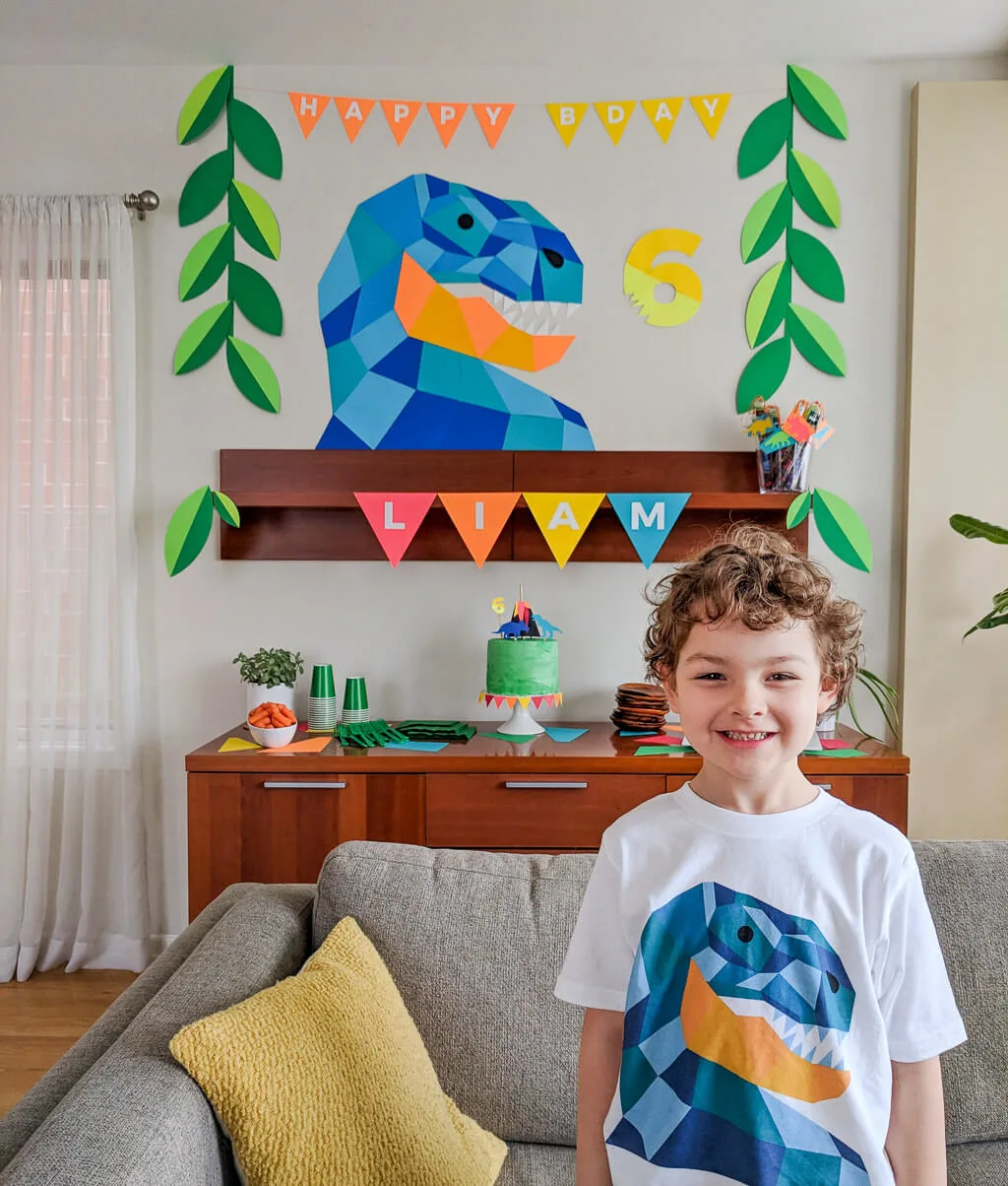 Easy At-home Dinosaur Birthday Party Ideas