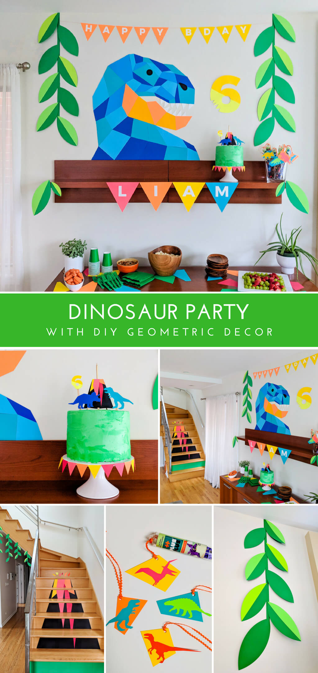 Dinosaur Party Favors Kids Birthday Supply Gift Bag Filler Boy