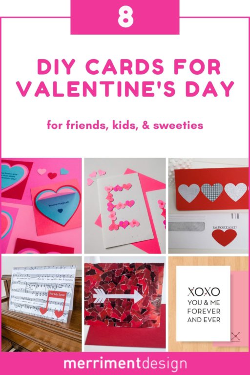 8 Easy DIY Valentine's Day Cards to Make For Your Sweetie, Friends ...