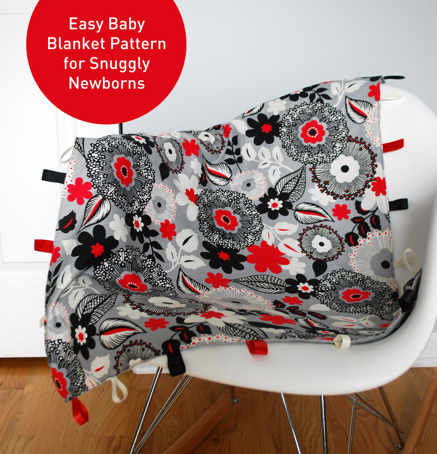 easy sew baby blanket