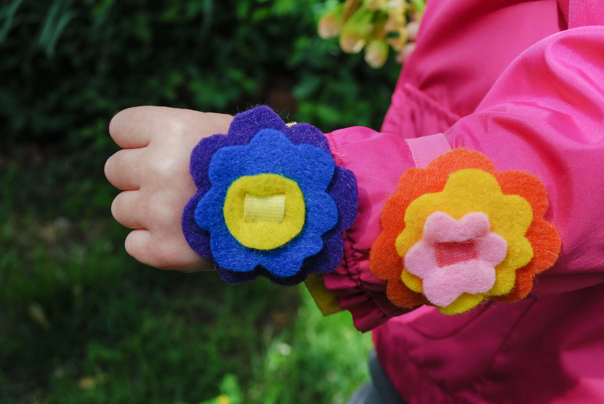 Felt Flower Tutorial - DIY : How to make Easy Felt Flower / Spring Crafts - Felt  Craft. 