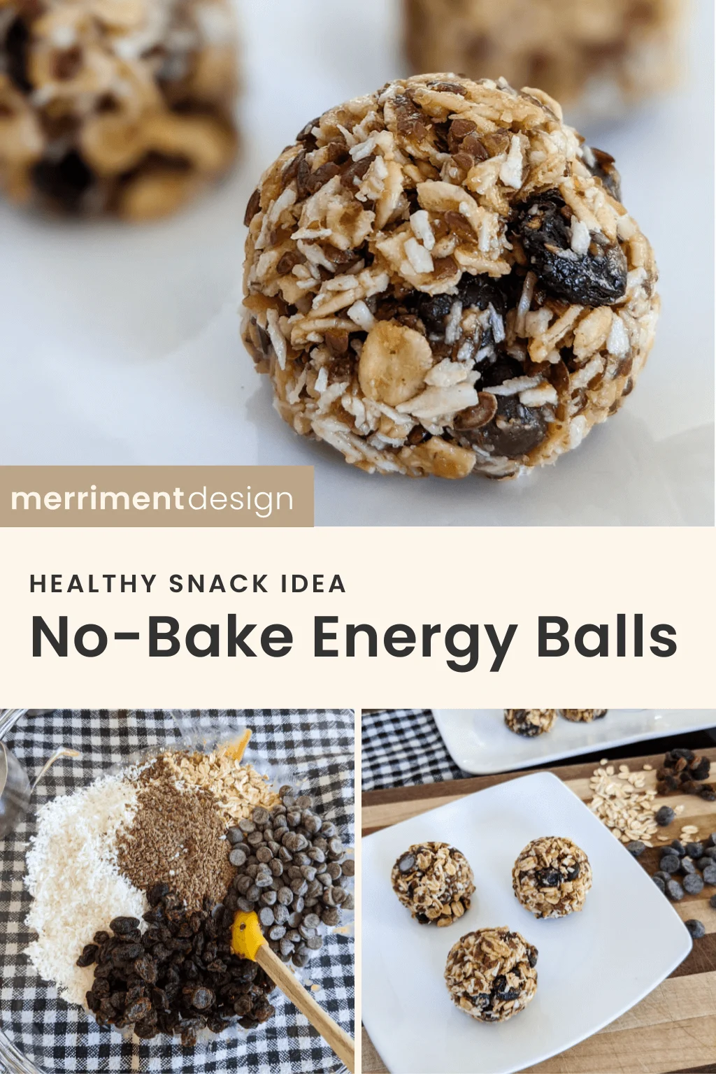 Easy energy bites recipe for a healthy after school snack for kids