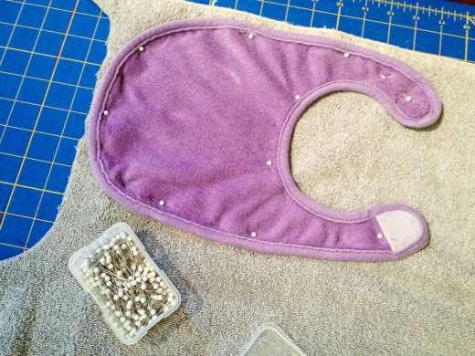 Free Baby Bib Sewing Pattern for Drooly Babies - Merriment Design