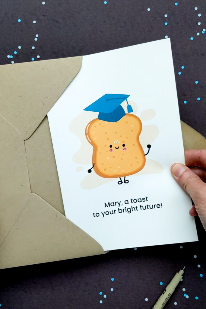 Free Printable Funny Graduation Card to 'Toast' Your Graduate - 2024 ...