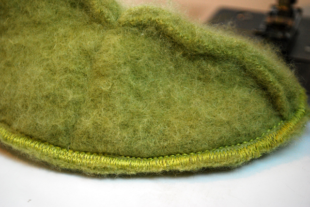 Fuzzy bunny slippers from recycled felted sweaters for kids {free ...