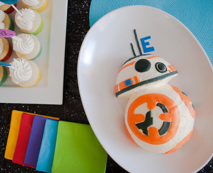How to Make a BB-8 Cake - Parties365 | Party Ideas, Party Supplies, Party  Decor