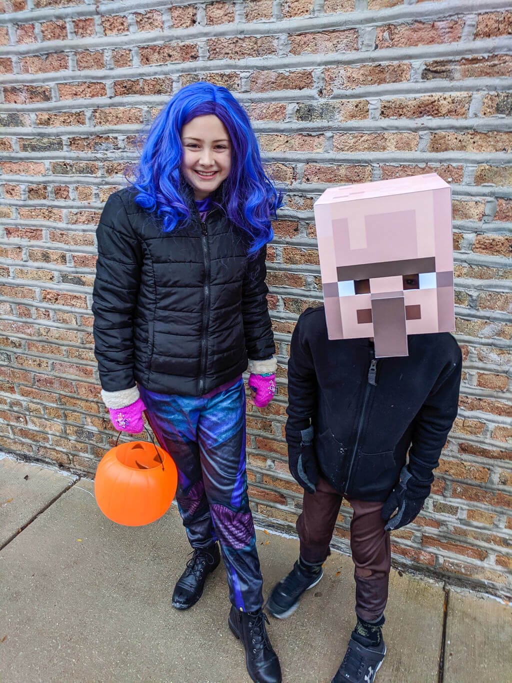 Minecraft Halloween Costume DIY Villager Head Printable