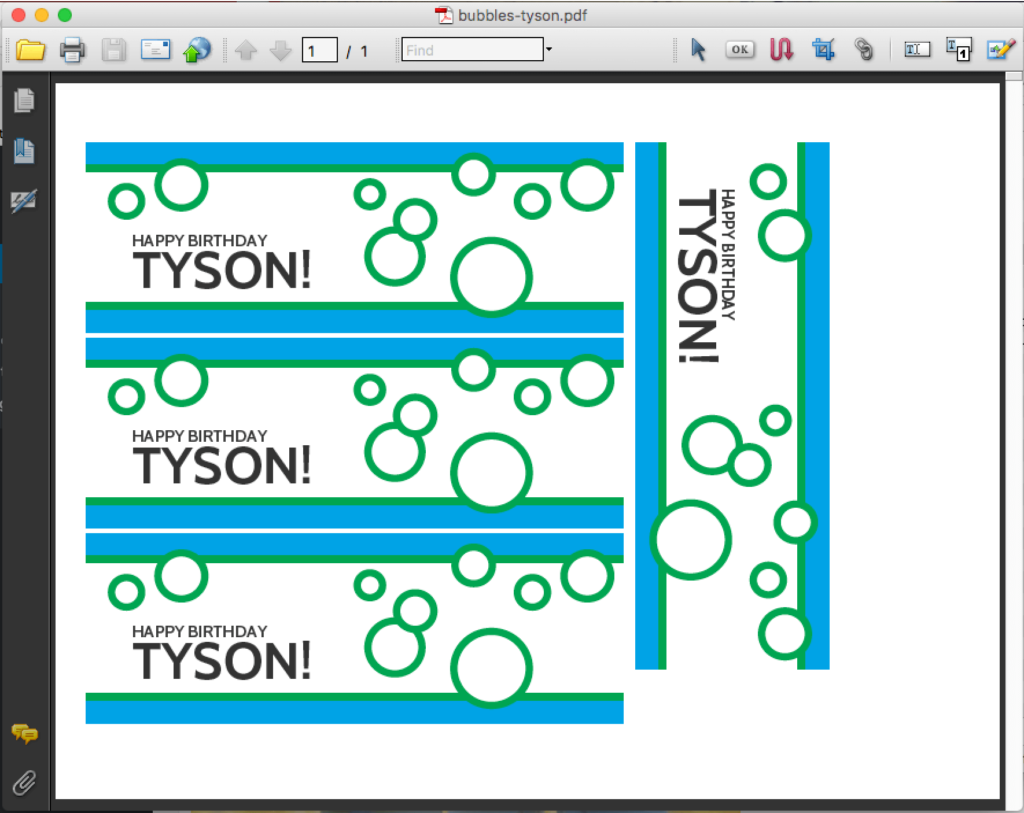 Printable Free Bubble Labels For Party Favors Merriment Design