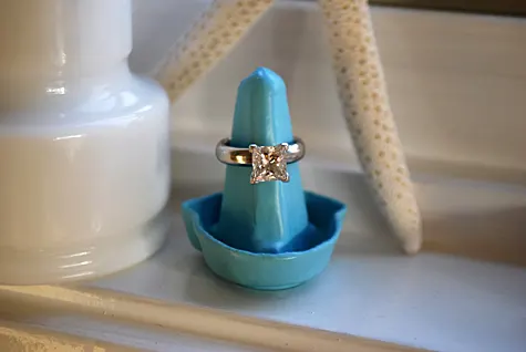 DIY Ring Holder from Something Turquoise - Inspired By This