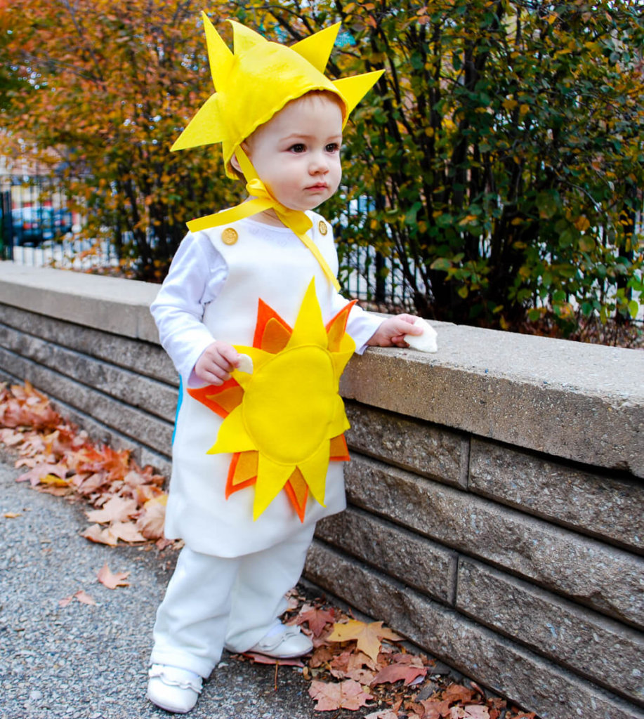 Sunshine and Rainbows DIY Halloween costume idea for toddlers and kids ...