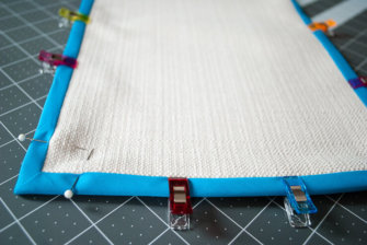 The Best Way To Sew Bias Tape With Mitered Corners {photos Plus A Video 